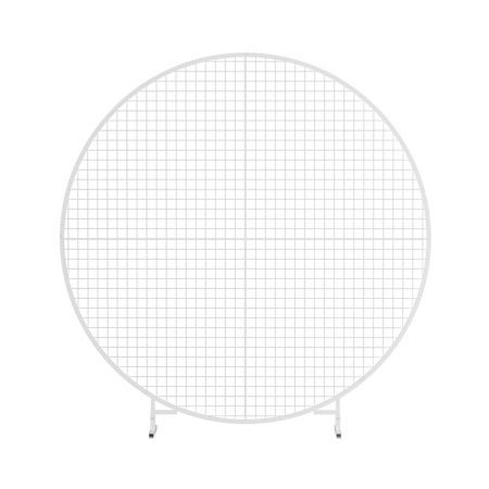 2M Round Backdrop Stand Wedding Background Decoration Party Flower Balloon Display
