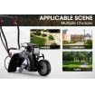 Baumr-AG 31CC Lawn Edger Petrol 4 Stroke Garden Grass Weed Trimmer Blade Cutting