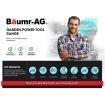 Baumr-AG Petrol Leaf Blower Vacuum 4 Stroke - Vac Garden Commercial Hand Outdoor