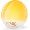 Sunrise Alarm Clock Wake Up Light 7 Sounds, Dual Alarms, Snooze, FM Radio