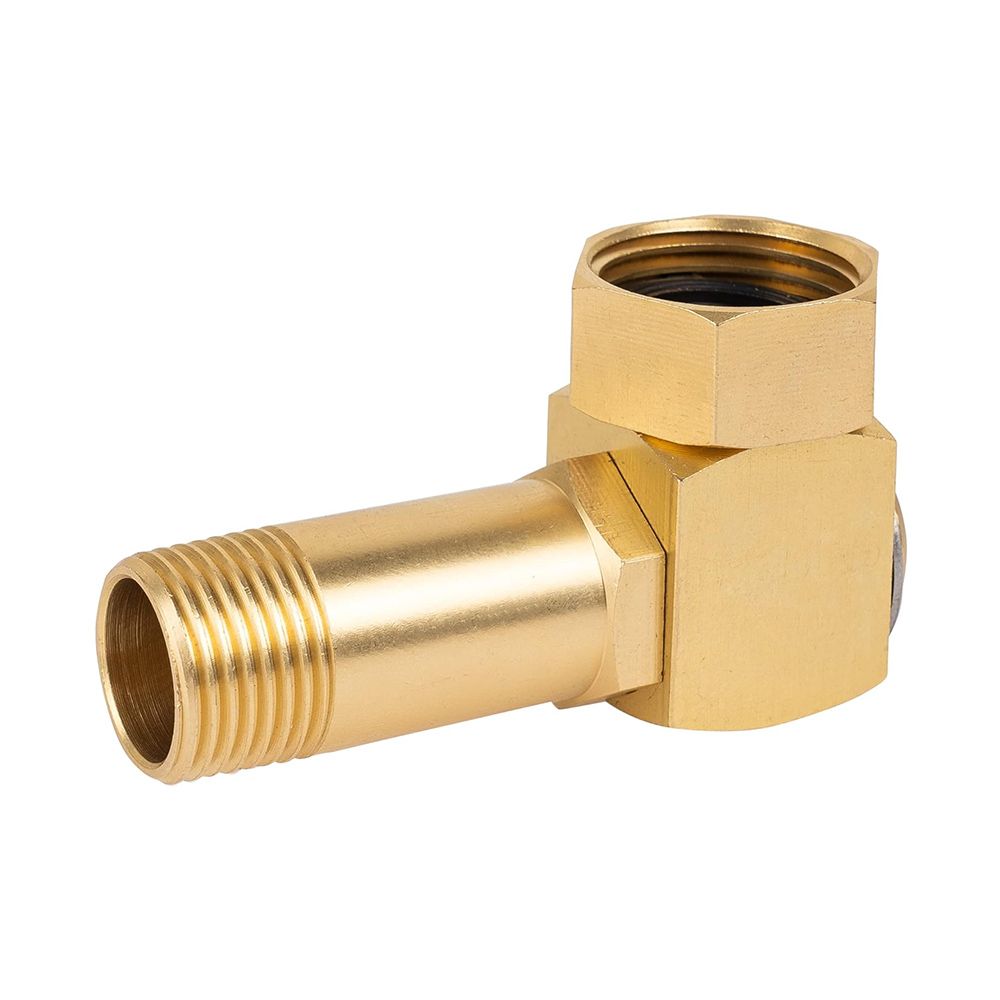 Garden Hose Adapter for Hourleey , Brass Replacement Part Swivel, Hose Reel Parts Fittings