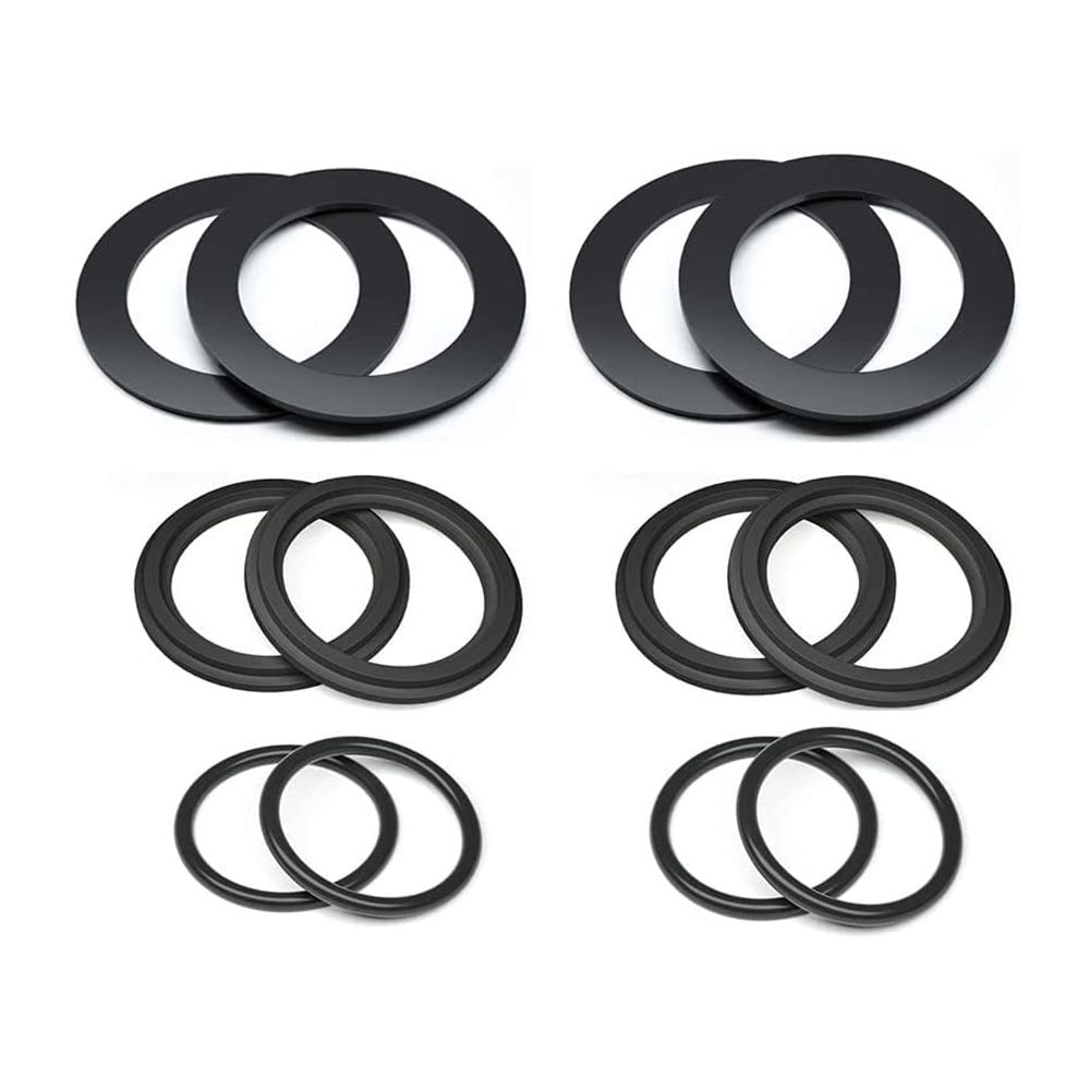 25076RP Washer and Ring Kit for 1-1/2in Fittings, O Ring Rubber Washer for Intex Pool Plunger Valves and Intex Replacement Gasket 10745, 10262 and 10255, 12 pcs