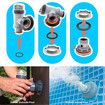 25076RP Washer and Ring Kit for 1-1/2in Fittings, O Ring Rubber Washer for Intex Pool Plunger Valves and Intex Replacement Gasket 10745, 10262 and 10255, 12 pcs