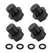 4 Pack Hayward SPX1700FG Swimming Pool Pump Pipe Plug with Gaskets Swimming Pool