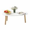 Modern Coffee Table Sofa Bed Side Cocktail Tea Cafe Center Corner Wood Furniture for Small Living Dining Sitting Room