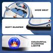 Kids Bumper Car Toy Ride On Remote Control Electric Vehicle Children Gift 360 Degrees Spin LED Lights Music