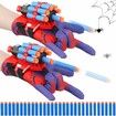 Web Shooters Toy for Kids,Toy for Age3+ Boy,Web Slinger Boy Toys with Spider Glove Launcher,Birthday Gifts for Boys,2 Pack