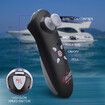 Mini High Speed RC Boat Remote Control LED Lights 360 Degree Rotation Pool Water Toy Gifts for Boys Girls Color Red