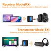 Bluetooth Transmitter Receiver for TV, Bluetooth Receiver for Home Stereo with RCA 3.5mm AUX