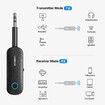 Bluetooth Transmitter Receiver for 2 AirPods or BT devices, Bluetooth Wireless Transmitter for Headphones