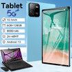 10.1 Inch Tablet Android Pad 6Gb+128Gb With 5G Wifi Lcd Screen ,Bluetooth Keyboard,Headset,Holder Color Blue