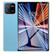 10.1 Inch Tablet Android Pad 6Gb+128Gb With 5G Wifi Lcd Screen ,Bluetooth Keyboard,Headset,Holder Color Blue