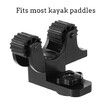 2Pcs Kayak Paddle Holder, Kayak Oar Holder for Fishing Kayak, Kayak Track Mount Accessories, Kayak Rail Accessories