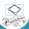 SPX1600S Cover Lid Gasket Compatible with Hayward SuperPump Model SP1600X SP2600, SP2600X Series Kit, O to 177 Lid Gasket, 2Pcs