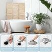 Tub Stopper 2 in 1 Pop Up Bathtub Drain Plugs and Tub Drain Hair Catcher