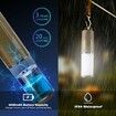 Camping Lantern 15M String 2 in 1 Outdoor RGB Lights 5 Modes Rechargeable Lamp Waterproof Portable LED Tent Light Yard Garden Decoration