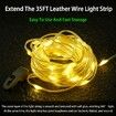 LED String Lights Camping Lantern USB Rechargeable Portable Outdoor Light 8 Lighting Modes IP67 Waterproof Tent Party Indoor Outdoor Decorating