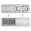 Dishwasher Magnet Clean Dirty Sign, Clean Dirty Magnet for Dishwasher, White