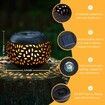 Solar Outdoor Patio Vintage Light Lanterns Waterproof Retro Metal Yard Garden Balcony Indoor Restaurant Decorations Color Copper