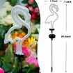 Solar Neon Flamingo Garden Stake Lights Outdoor Pathway Lawn Patio Yard Walkway Party Lighting