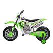 Kids Ride On Motorcycle Electric Toy Car 12V Battery Motorbike Dirt Bike Sport Street Pedal Bicycle Training Wheels Green