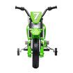 Kids Ride On Motorcycle Electric Toy Car 12V Battery Motorbike Dirt Bike Sport Street Pedal Bicycle Training Wheels Green