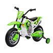 Kids Ride On Motorcycle Electric Toy Car 12V Battery Motorbike Dirt Bike Sport Street Pedal Bicycle Training Wheels Green