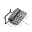 Desktop Landline Telephone, Corded Phone with Caller ID Display for Home Office Hotel Restaurant Easy to Install