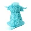 25cm Highland Cow Plush Toy Animal Doll Soft Stuffed Girls Boys Gift Toy Color Blue