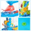 Waterfall Water Table Playset Play Ground Activity Centre Sand Pit Pool Toys Outdoor Kids Pretend Set Summer Beach Park Sensory Waterplay Station