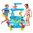 Waterfall Water Table Playset Play Ground Activity Centre Sand Pit Pool Toys Outdoor Kids Pretend Set Summer Beach Park Sensory Waterplay Station