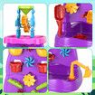 Waterfall Wall Table Water Sand Pit Pool Toys Play Ground Activity Centre Park Beach Backyard Indoor Outdoor Game Playset