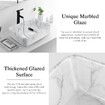 Bathroom Sink Vessel Basin Vanity Ceramic Above Counter Washing Hand Bowl Toilet Countertop Modern Rectangle