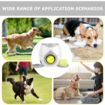 Dog Ball Launcher Dog Food Tenni Ball Machine,Dog Puzzle Feeder Dispenser,Dog Training Treats Interactive Feeder Balls Smart Puzzle Toy Color Grey
