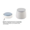 Fish Tank Corner Moss Magnet Scraper Glass Algae Cleaner Magnetic Scrubber GREY