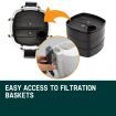 PROTEGE Aquarium External Canister Filter Aqua Fish Tank Multi Stage Pond Pump UV Light