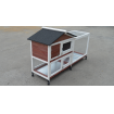 YES4PETS Double Storey Large Rabbit Hutch Guinea Pig Cage , Ferret Cage With Pull Out Tray On Wheels
