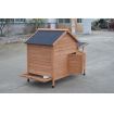 YES4PETS Brown Chicken Coop Rabbit Hutch Cat Cage Hen Chook House