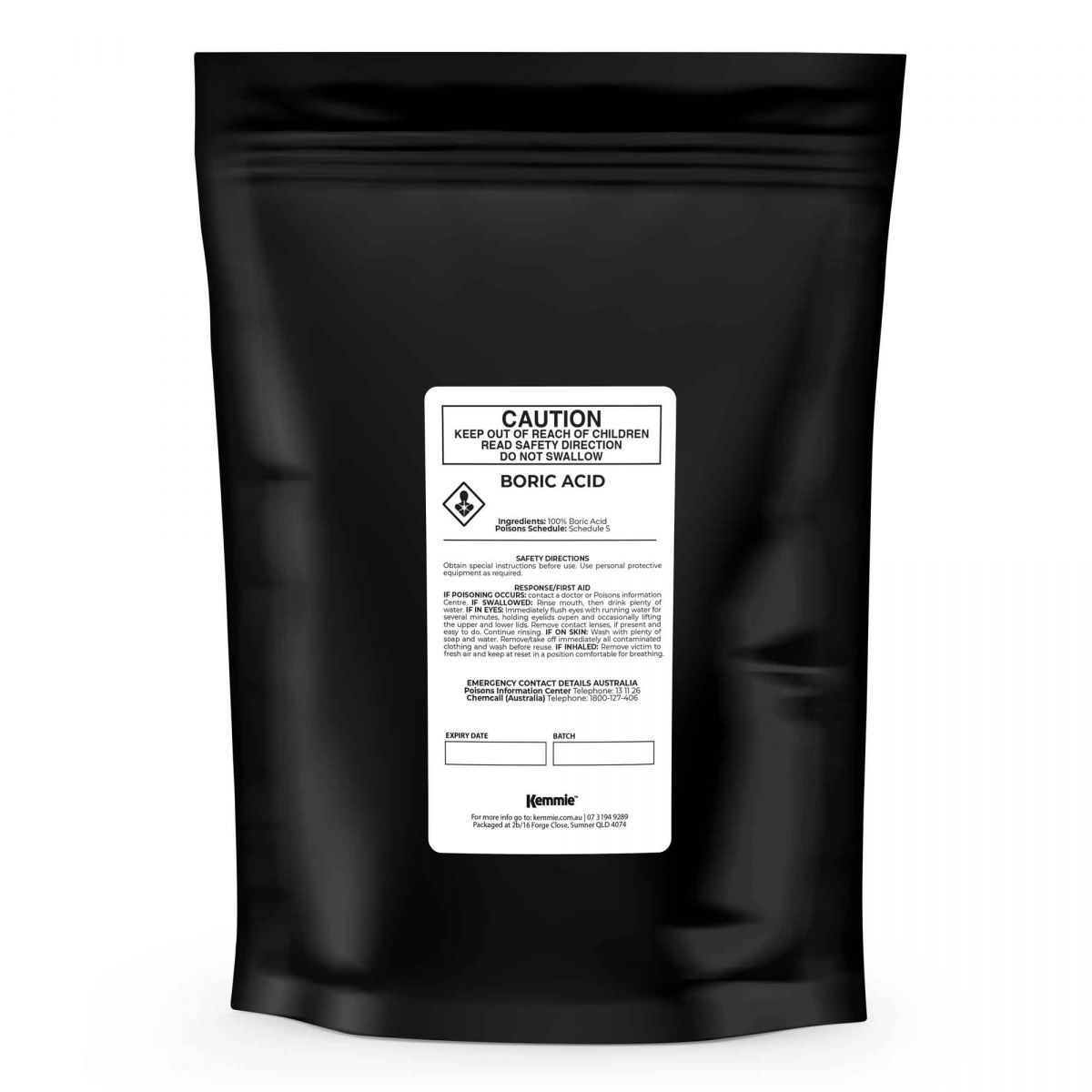 1Kg Boric Acid Powder High Purity Fully Soluble Granule Pest Ant Cockroaches