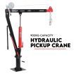 Hydraulic Crane 900kg Pickup Swivel Ute Truck Trailer Lift Hoist Winch Haul