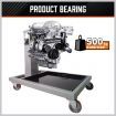 500kg Folding Engine Stand 1100lb Heavy Duty Workshop Auto Crane Hoist Motor