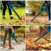 Cordless Garden Leaf Dust Blower Handheld For Makita With 2Battery & Charger 36V