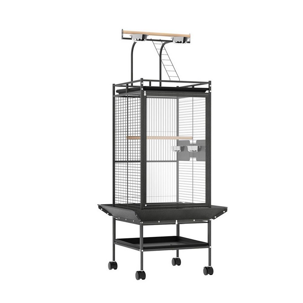 i.Pet Bird Cage Large Cages 155cm Parrot Aviary Stand-Alone Budgie ... - Supersize Parrot Cages With Ergonomic Wheels