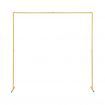 2M Backdrop Stand Wedding Background Decoration Party Flower Balloon Display Golden