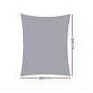 Instahut Waterproof Shade Sail Shade cloth 220GSM Canopy 3x5m