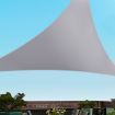 Instahut Waterproof Shade Sail Shade cloth Triangle Canopy 220GSM 4x4x4m