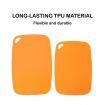 TPU Chopping Board Antibacterial Cutting Board Baby Food Grade ORANGE