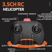 3.5 Access RC Helicopter for Kids,Induction Obstacle Avoidance Auto-Hovering One Key Star Helicopter Gift for Boys Girls (Silver)