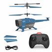 3.5 Access RC Helicopter for Kids,Induction Obstacle Avoidance Auto-Hovering One Key Star Helicopter Gift for Boys Girls (Blue)