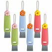 3 in 1 Cup Lid Cleaning Brush,Crevice Cleaning Brush for Bottle Gap Tight Spaces Cup,3 in 1 Multifunctional Cleaning Brush Portable Cup Lid Cleaner with Brush (6 PCS)